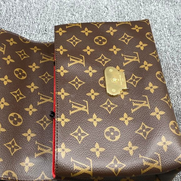 100% Authentic Louis Vuitton Saint Placide Brown Monogram Canvas Shoulder Bag - Picture 8 of 14